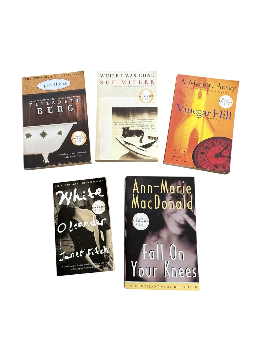 Oprah Winfrey Book Club Bundle Emotional Literary Fiction Reads 📚✨ 5 Novels PB